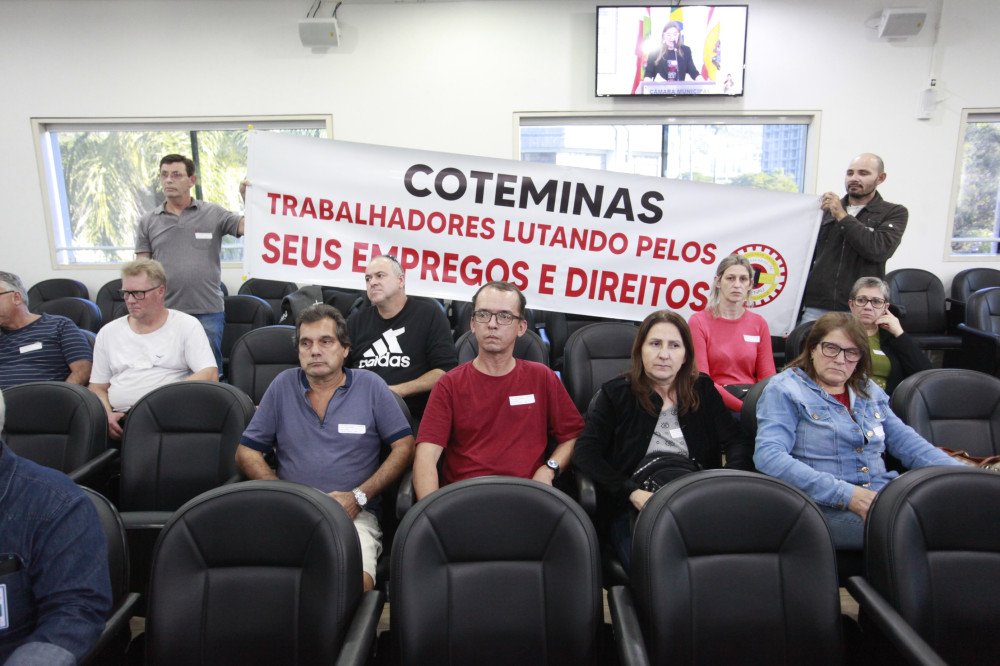 Sindicato defende direitos trabalhistas dos funcionários da Coteminas na Câmara de Vereadores