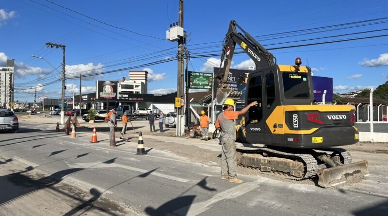 Gaspar terá alterações no trânsito a partir desta terça-feira; mudança ocorre devido a obra das ETAs