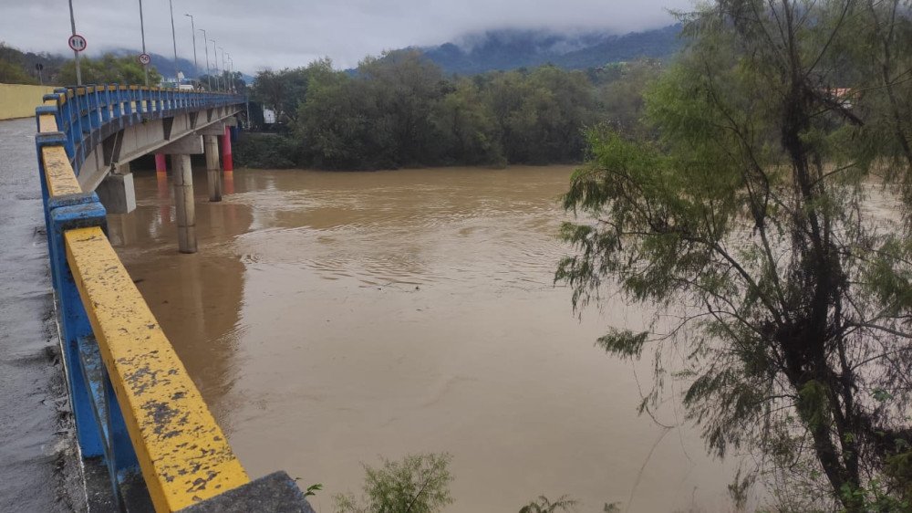 Defesa Civil de Rio do Sul descarta risco de enchente devido às chuvas