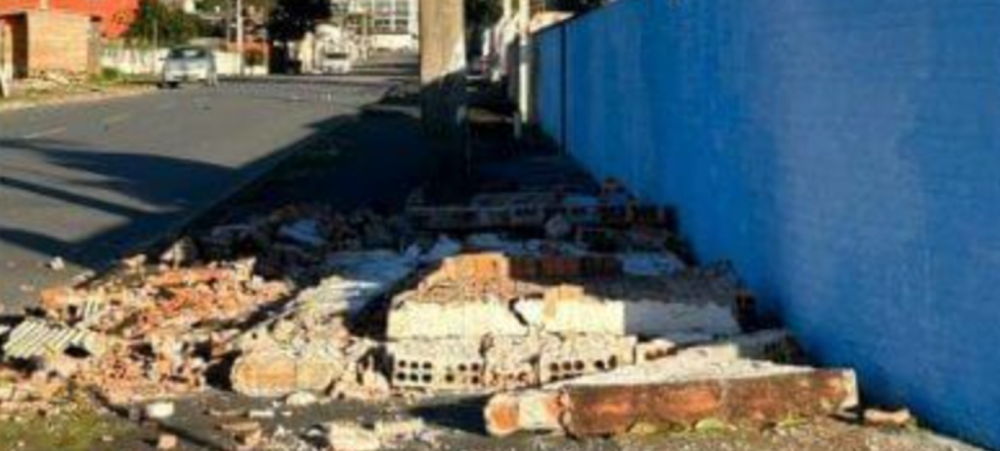 Garuva decreta situação de emergência após ciclone atingir a cidade
