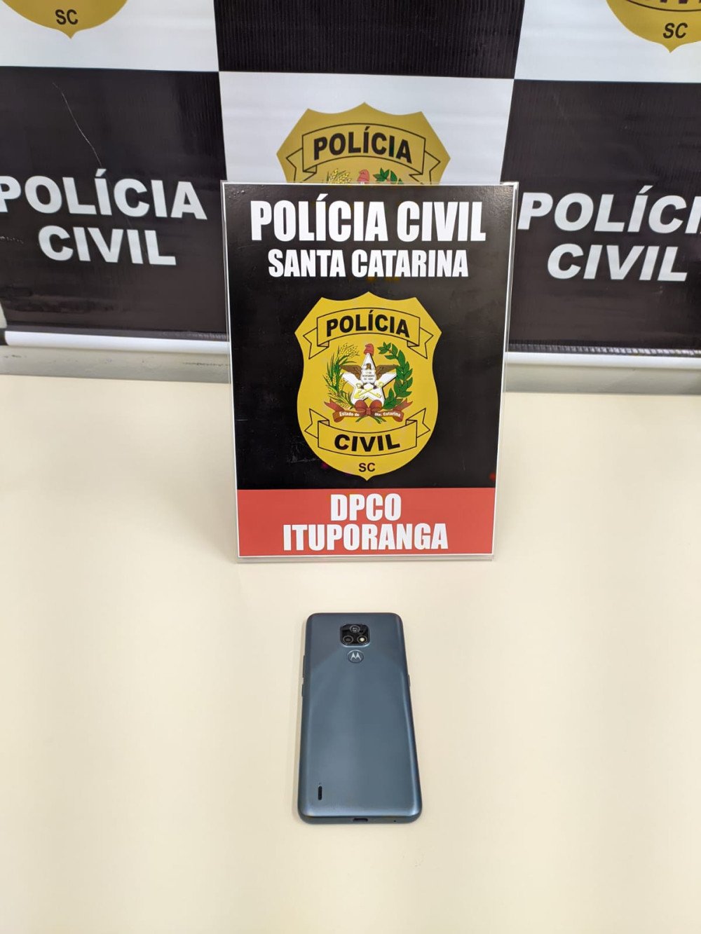 Polícia Civil de Ituporanga recupera celular furtado e identifica autores