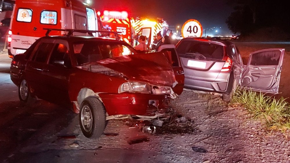 Vídeo: homem morre na BR-470, em Blumenau, após passar mal na direção