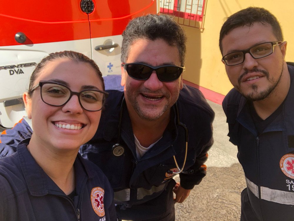 Bebê recém-nascido que estava sem respirar é salvo pelo Samu; caso aconteceu em Palhoça