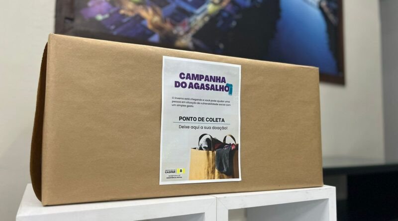 Campanha do agasalho de Gaspar segue até o fim de agosto; veja os pontos de coleta