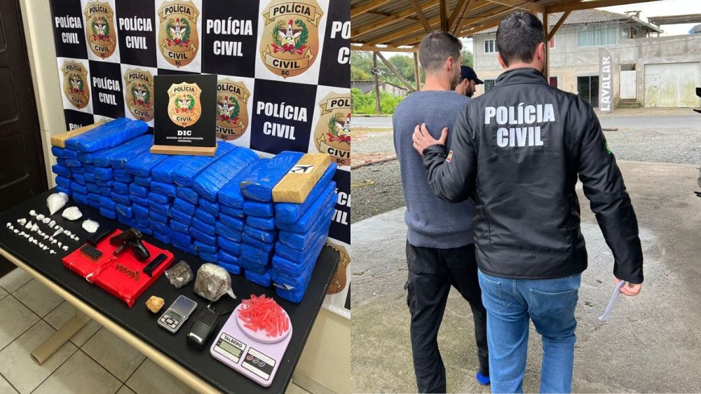 Investigação de roubo à farmácia de Blumenau revela esquema de tráfico de drogas envolvendo até detento