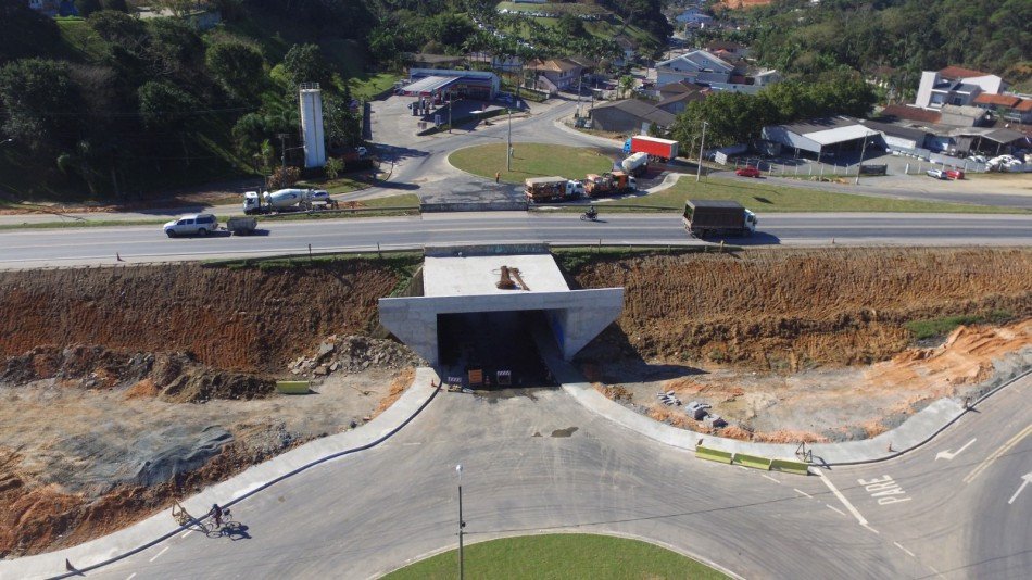 Linhas 603 e 601, do transporte coletivo de Blumenau, têm itinerário alterado por conta da BR-470