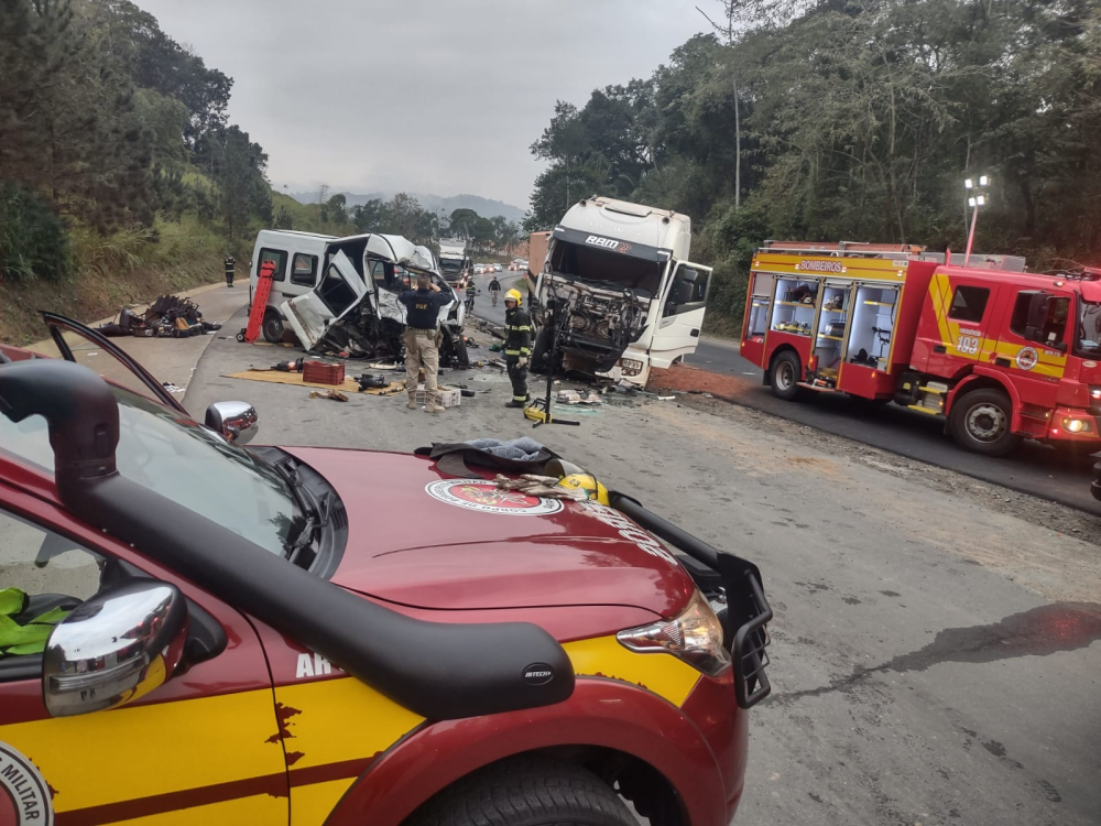 Blumenau orienta busca por hospitais apenas em casos de emergência após acidente na BR-470