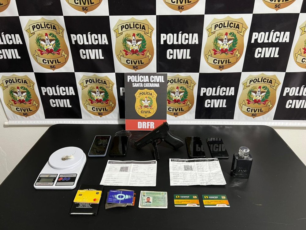 Suspeitos de cometer roubos a motoristas de aplicativos em Blumenau são presos