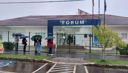 Fotos: Emoção marca o primeiro dia de julgamento do autor de chacina em creche de Saudades