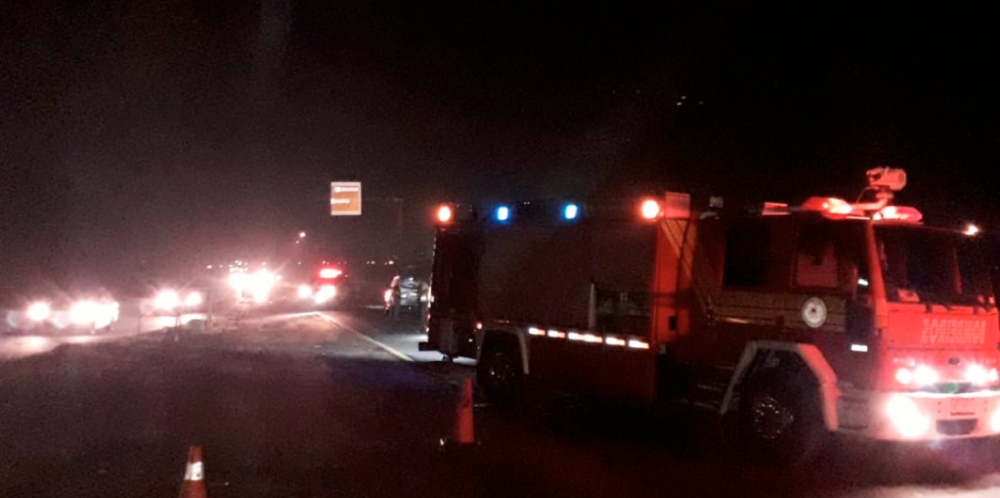 Motociclista fica ferido em acidente na BR-470, em Gaspar
