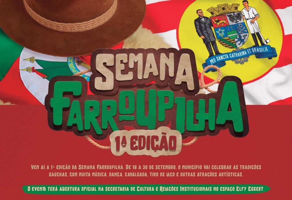 Blumenau prepara atrações para a 1ª Semana Farroupilha; veja a programação