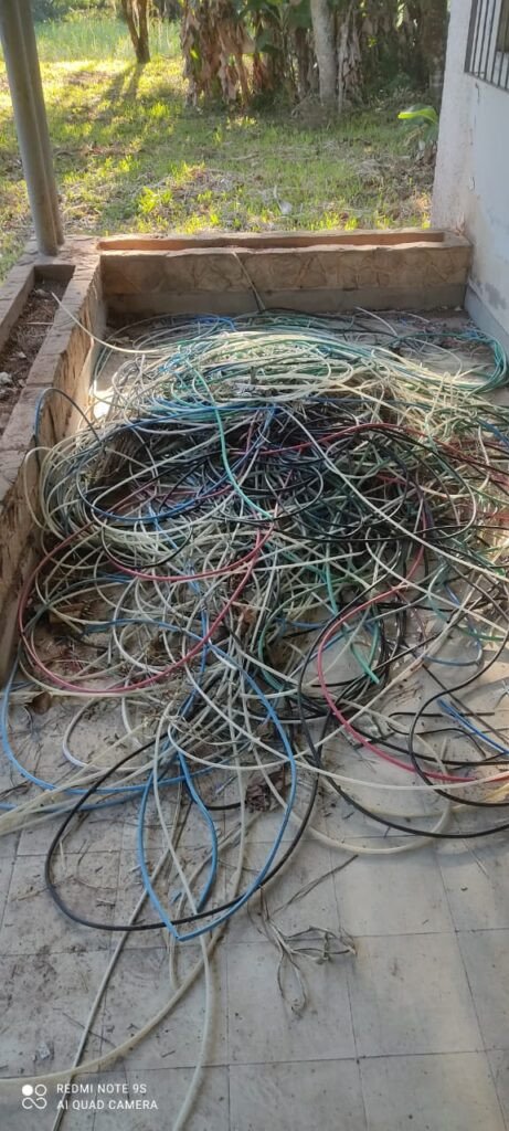 Ponte de Gaspar é novamente alvo de furtos na fiação elétrica