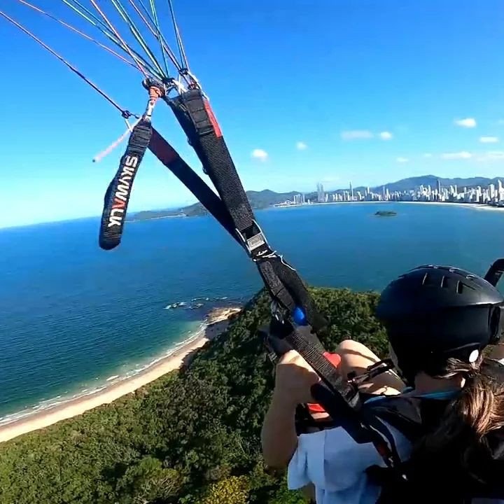 Voo livre volta a ser liberado no Parque da Atalaia, em Itajaí