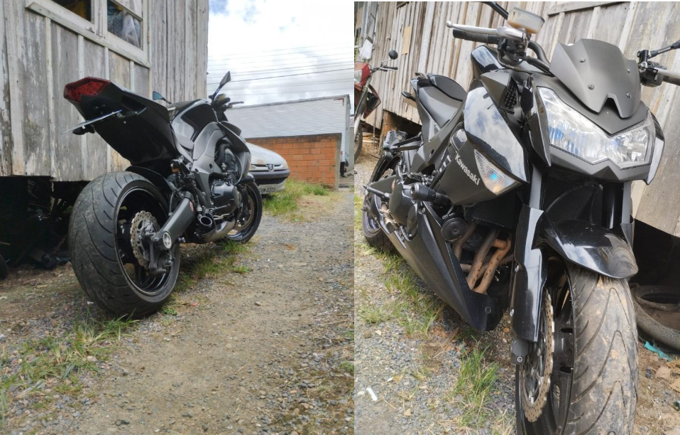 Jovem furta moto, tenta vender e acaba preso em Blumenau