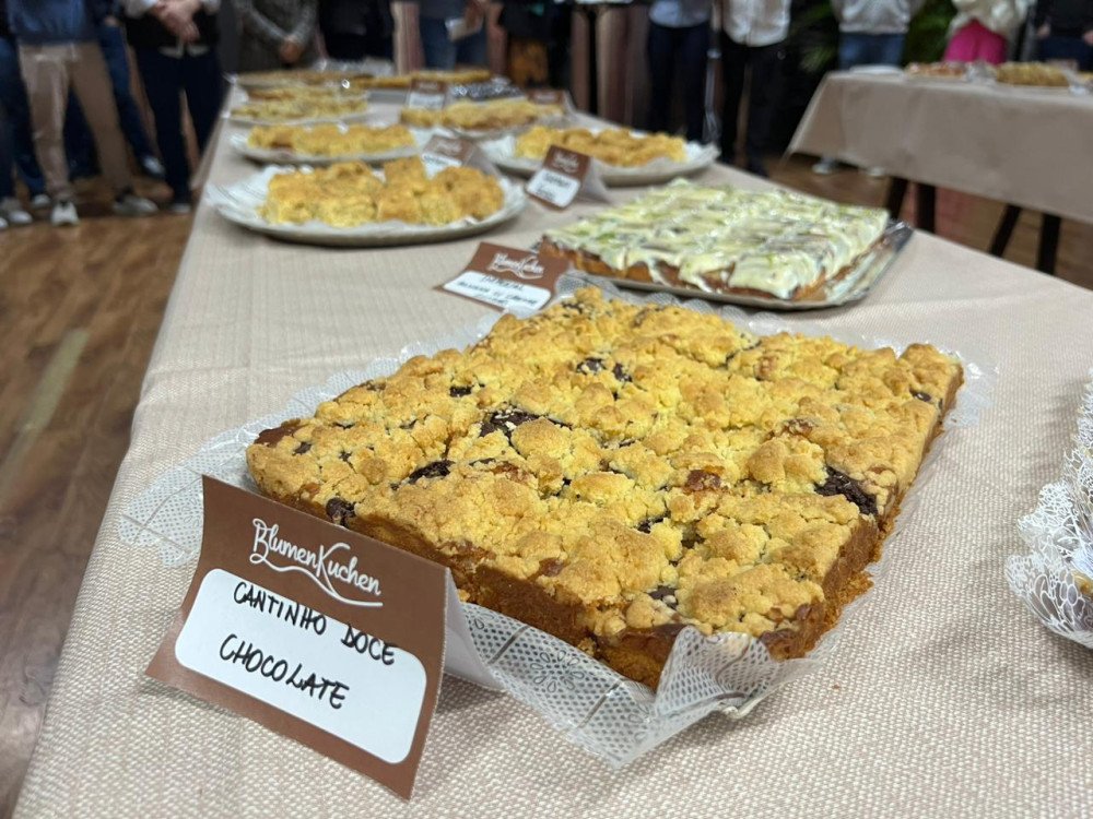 Domingo é o último dia para saborear cucas especiais de participantes do Blumenkuchen