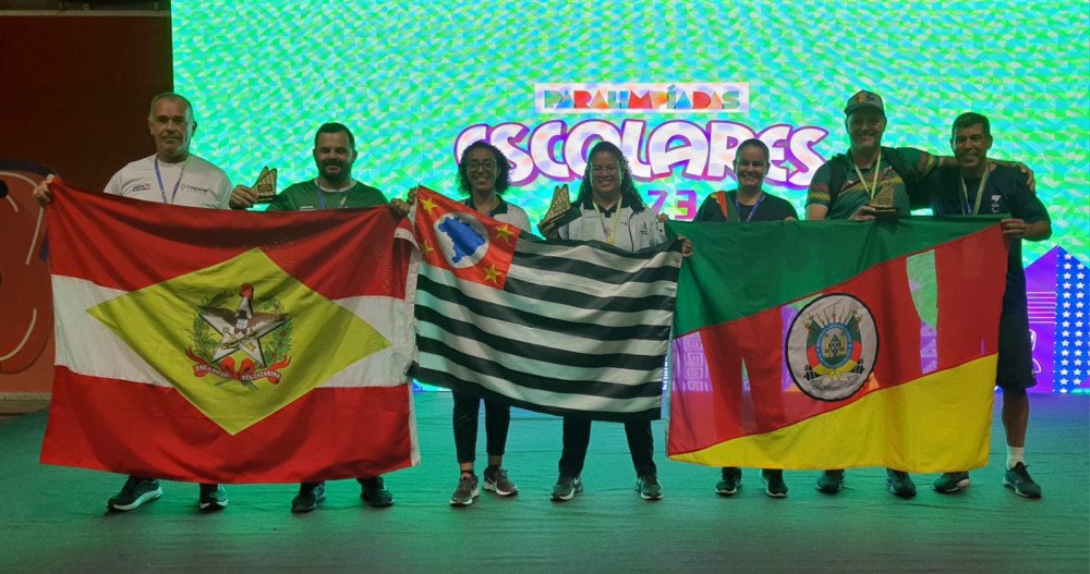 Santa Catarina conquista o 2º lugar na regional das Paralimpíadas