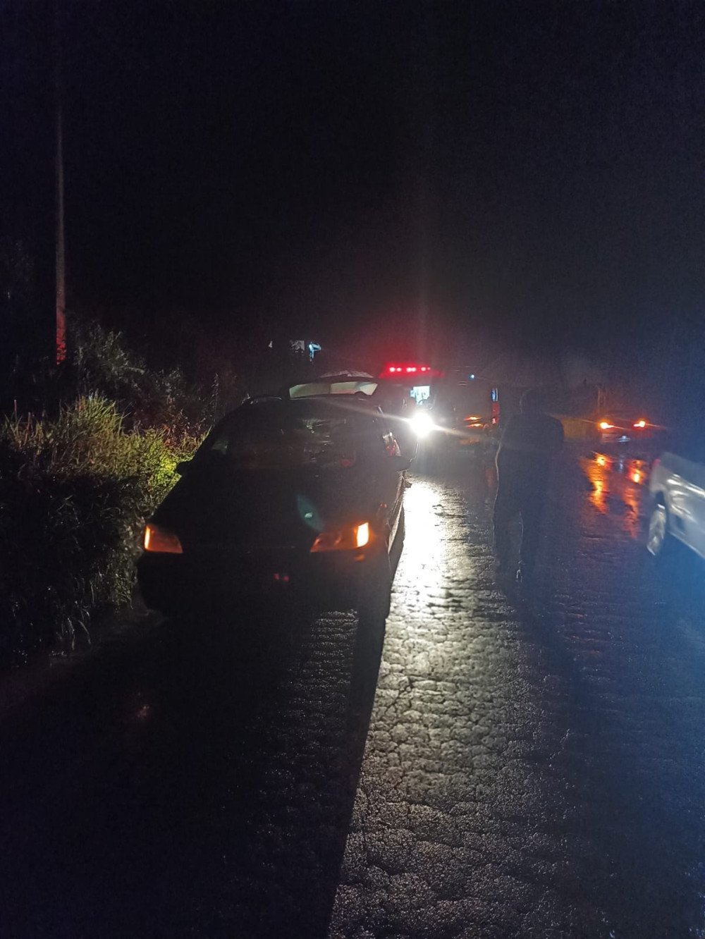 Idoso é atropelado por carro no Alto Vale