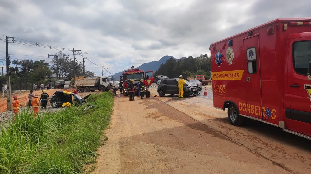 Acidente na BR-470, em Indaial, deixa uma pessoa morta nesta sexta-feira