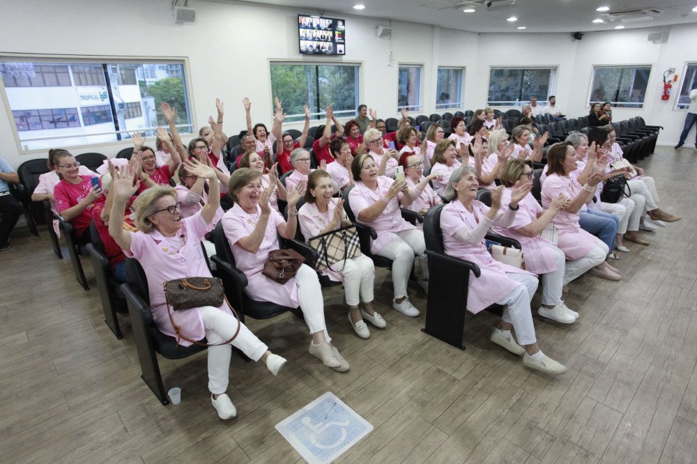 Vereadores aprovam doação de imóvel à Rede Feminina de Combate ao Câncer de Blumenau