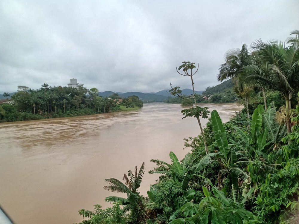 Ao vivo: Prefeitura de Gaspar atualiza situação da cidade por conta das chuvas