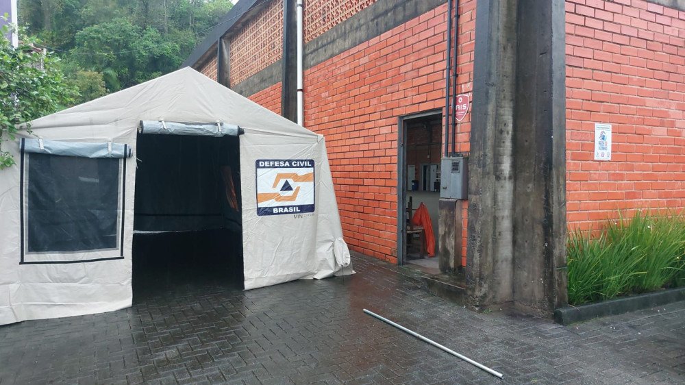Blumenau registra quase 200 ocorrências e segue com dois abrigos