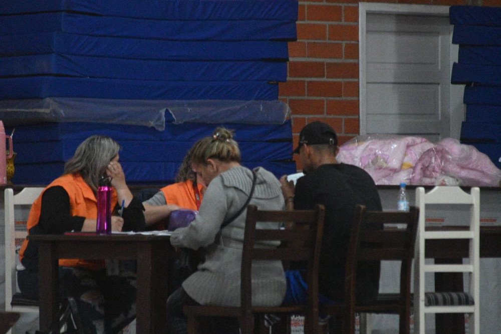 Chuva: 73 pessoas ainda estão em abrigos em Blumenau