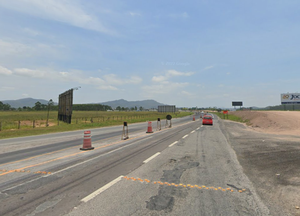 Trânsito na BR-101 será bloqueado em Navegantes para obras