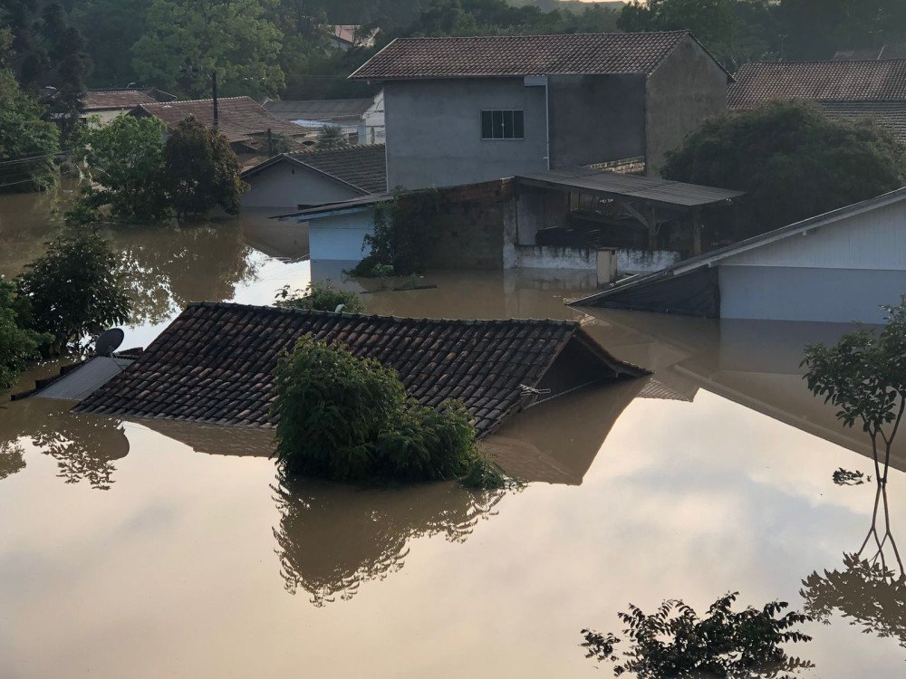 Número de cidades em situação de emergência em SC sobe para 149