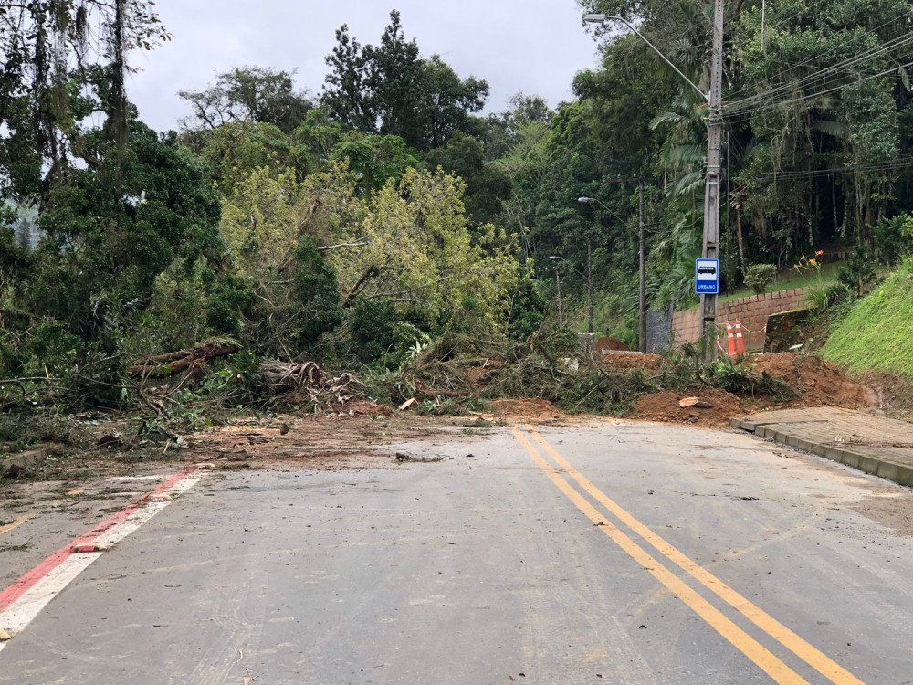 Medida é tomada após motoristas ignorarem sinalização em rua bloqueada de Blumenau