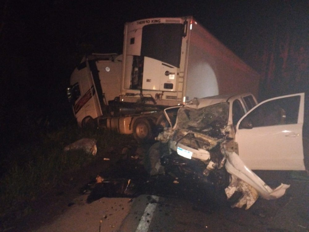 Motorista morre em acidente na BR-470 em Pouso Redondo