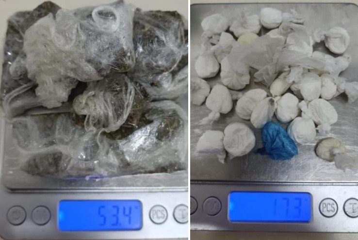 Homem procurado pela Justiça por envolvimento com tráfico de drogas é preso com mais dois em Blumenau