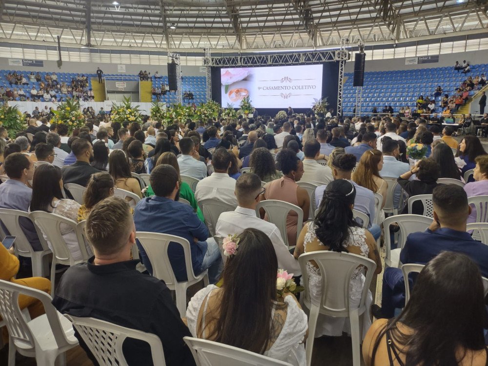 Casamento coletivo de Blumenau teve 181 casais; confira fotos exclusivas