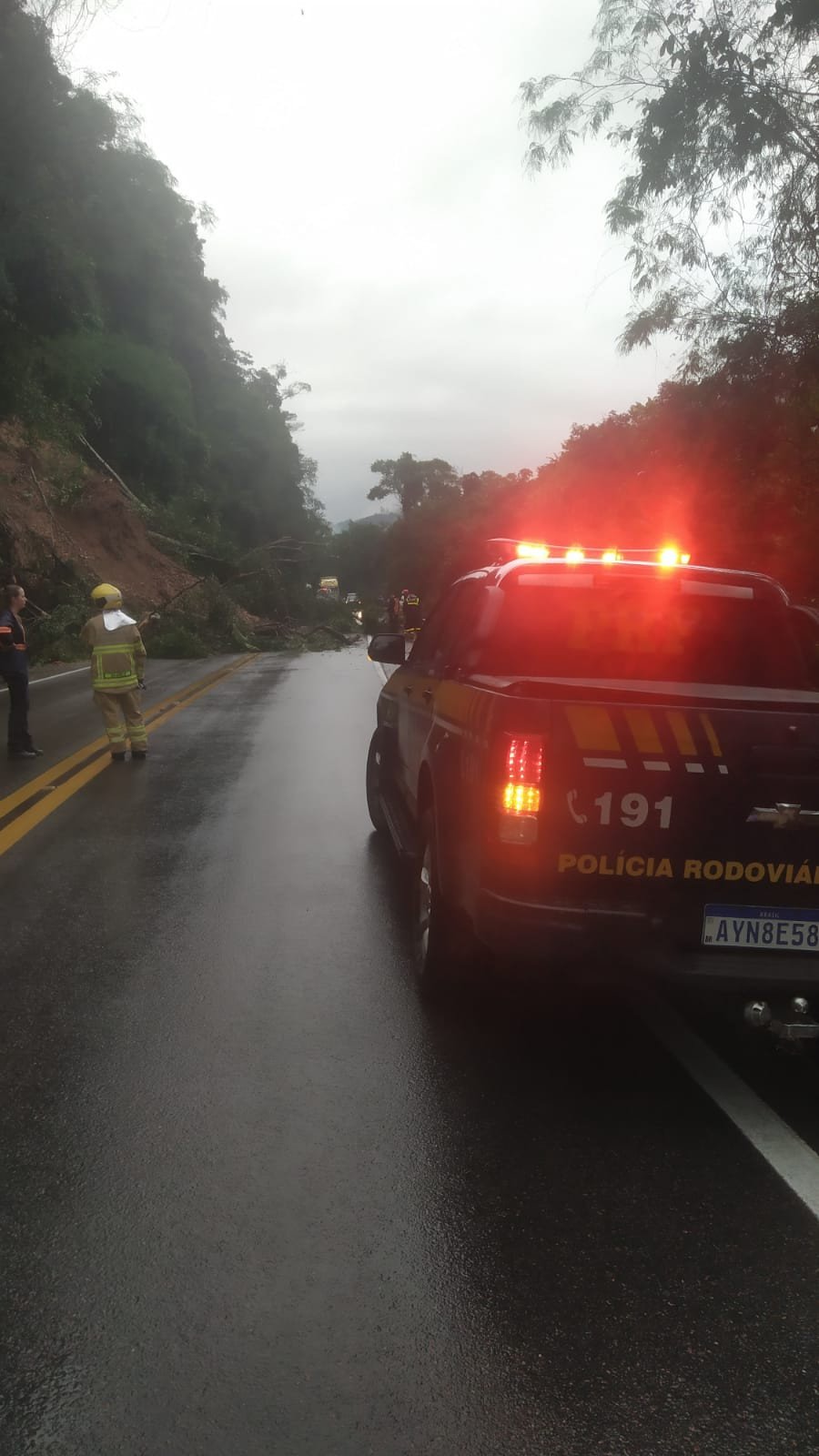 BR-470 em Ibirama ficará fechada durante toda a noite e madrugada