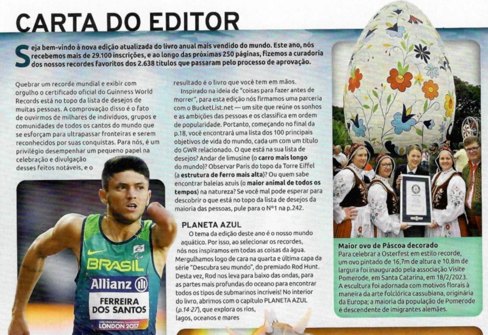 Ovo gigante de Pomerode volta a ser destaque no livro dos recordes