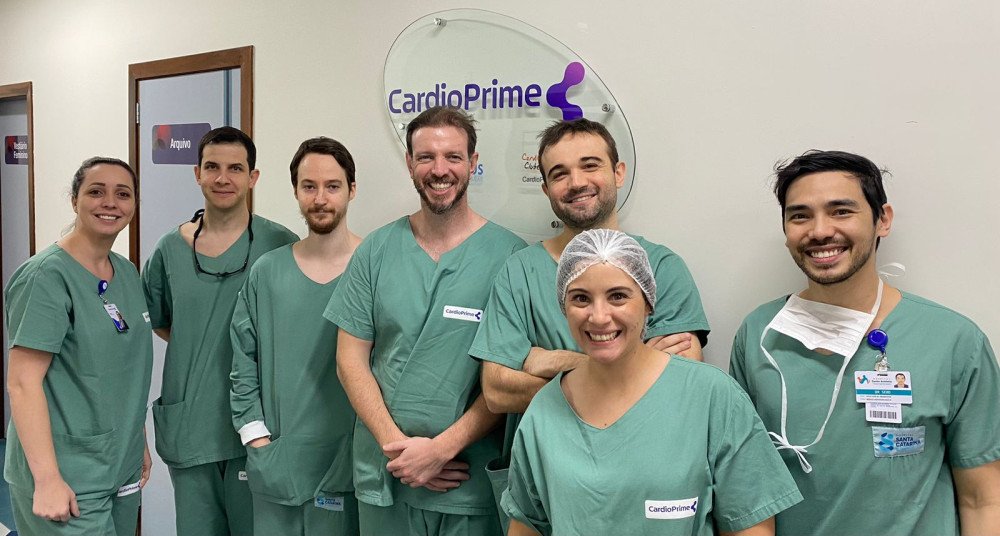 Blumenau atinge a marca de 50 implantes percutâneos de válvula aórtica