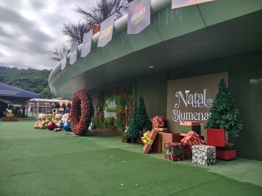 Programação do Natal em Blumenau começa nesta quarta; confira as atrações