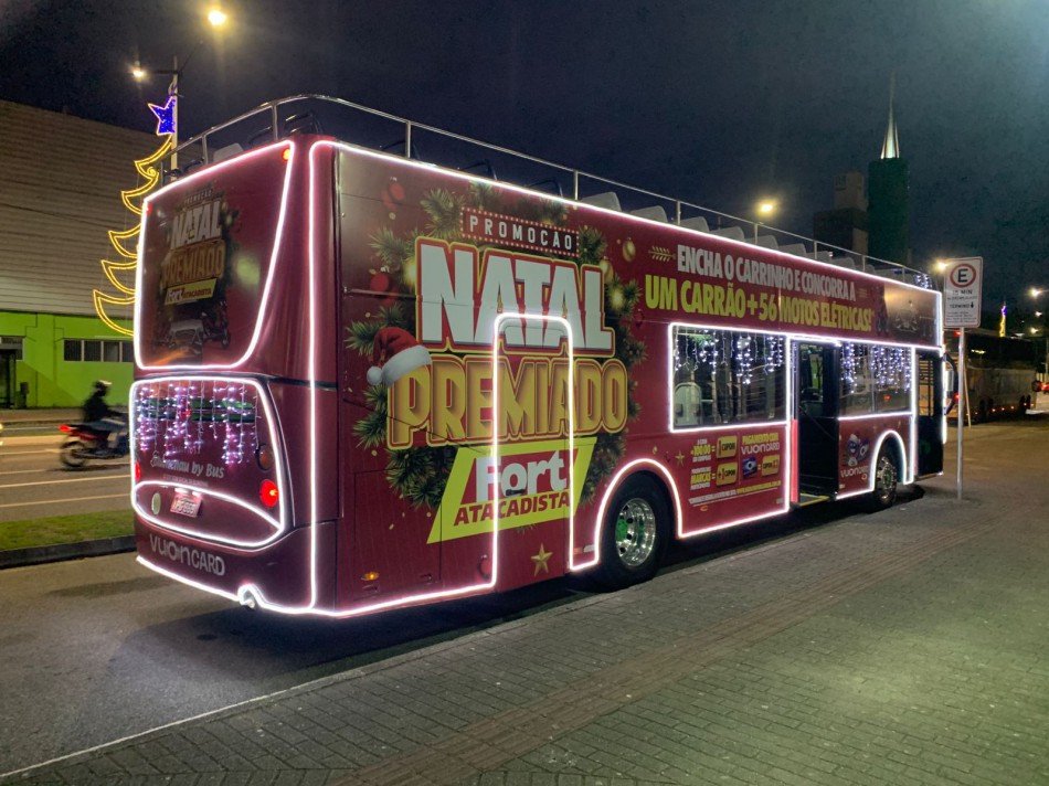 Natal em Blumenau terá passeios temáticos gratuitos pelo City Tour