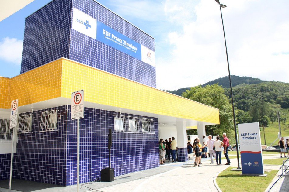 Nova unidade de saúde é entregue para comunidade da Vila Itoupava