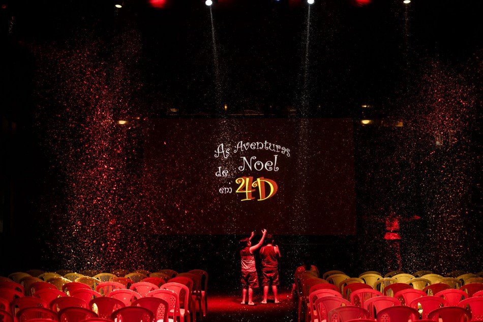 Últimos dias para aproveitar o cinema 4D no Natal em Blumenau; sessões seguem até segunda-feira