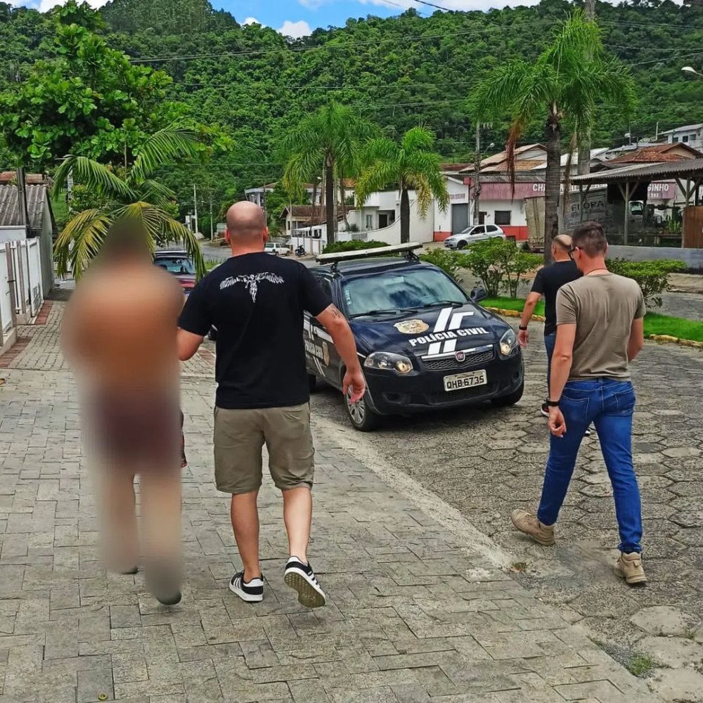 Homem é preso em flagrante pelos crimes de estupro e cárcere privado em Ituporanga