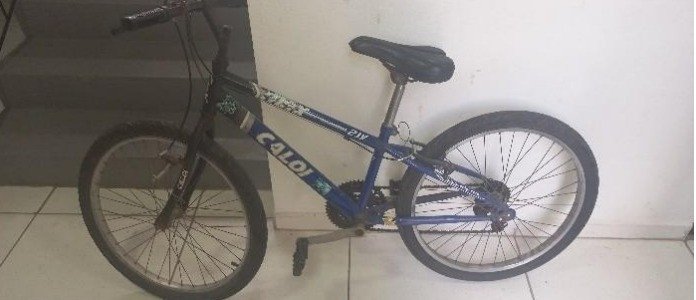 Dois homens tentam furtar bicicleta, mas são presos em Blumenau