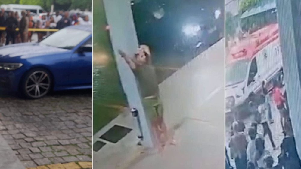 Novas imagens mostram jovens fora de BMW passando mal em Balneário Camboriú