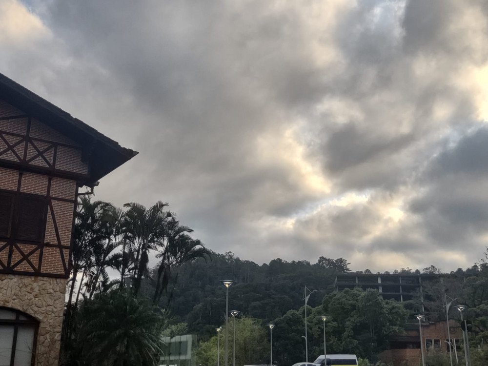 Veja como fica o tempo nesta quinta-feira em Blumenau