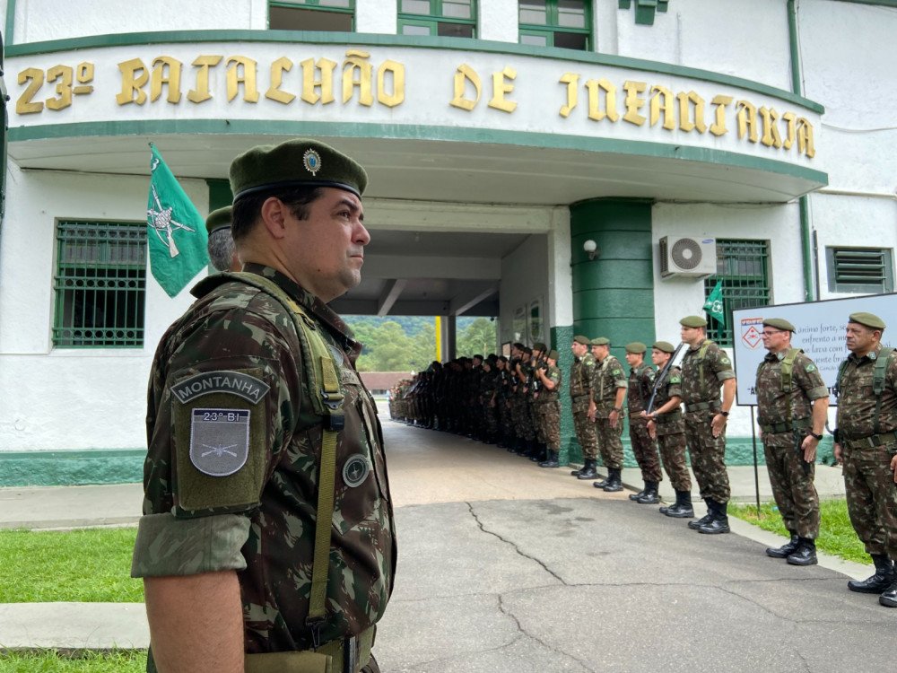 23º Batalhão de Infantaria fará a troca de comandante nesta quarta-feira