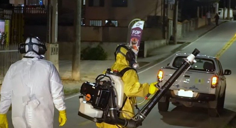 Bairro Figueira em Gaspar vai receber fumacê contra a dengue nesta quinta-feira