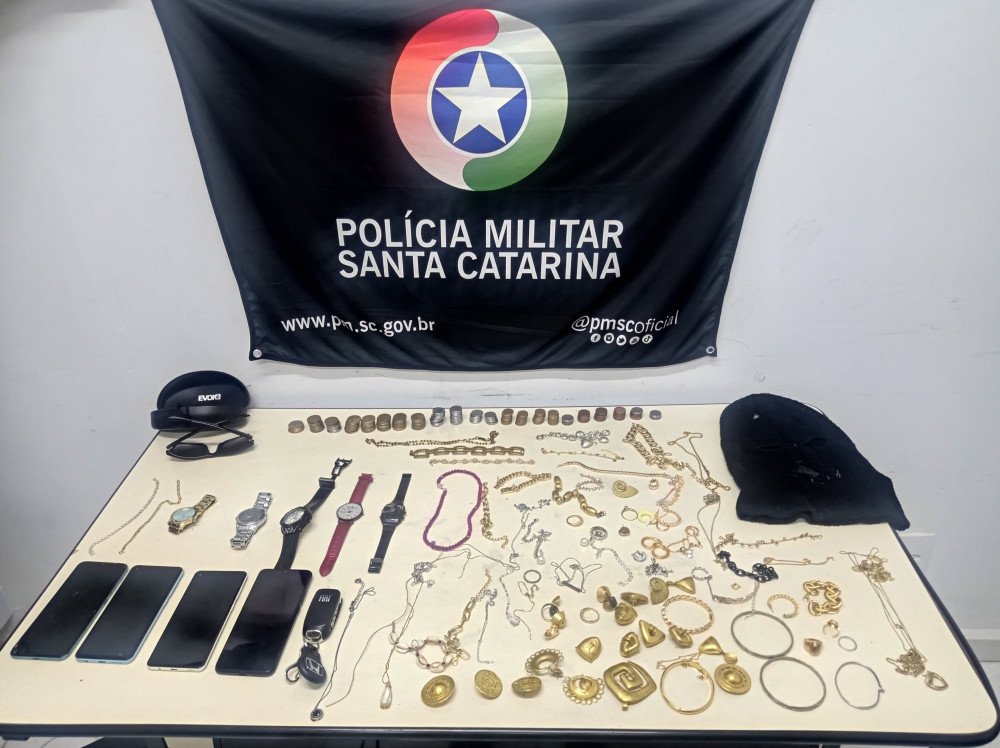 Casal é amarrado durante assalto em Timbó; criminosos foram presos