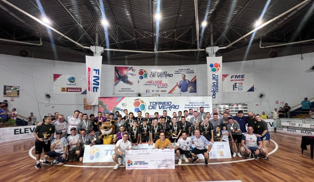 Timbó Futsal é campeão do 37º Torneio de Verão de Indaial