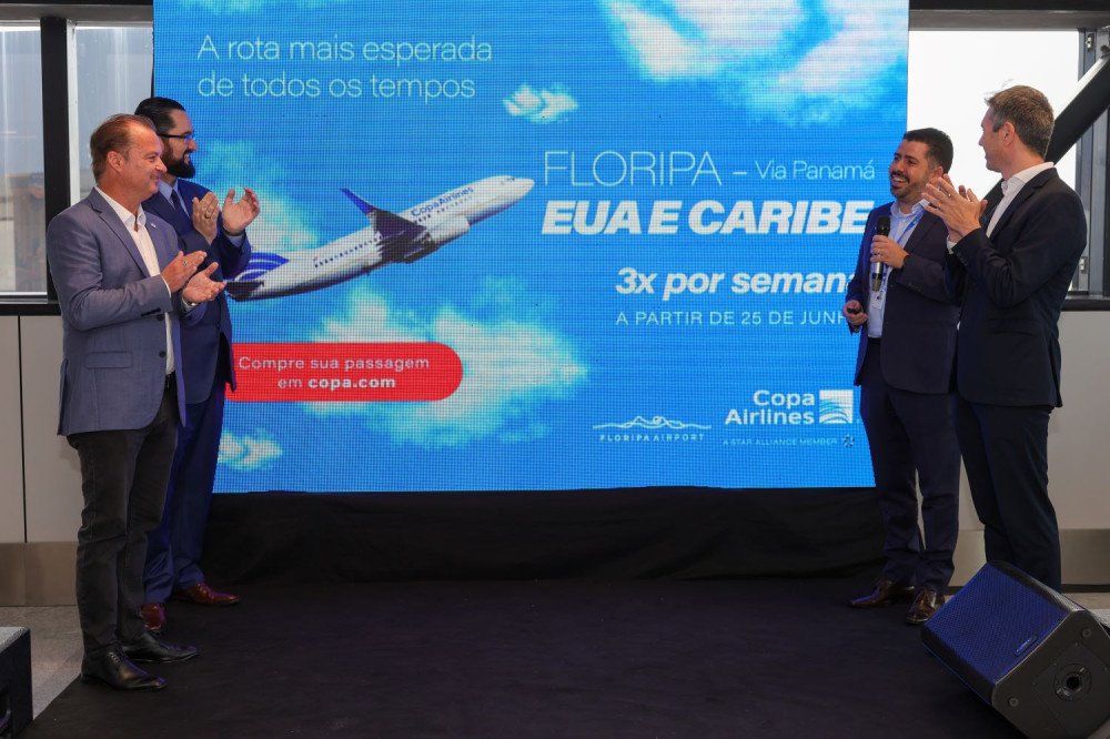 SC passa a ter voos diretos para o Panamá e novidade reduz o tempo de viagem aos Estados Unidos e Caribe