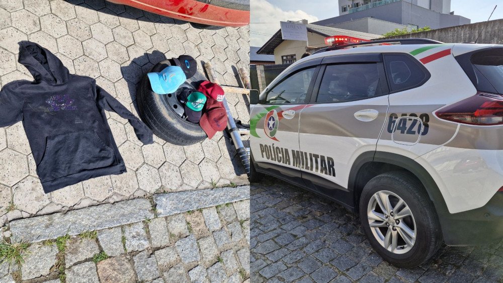 Polícia Militar de Gaspar identifica suspeitos que furtaram lotérica de Blumenau