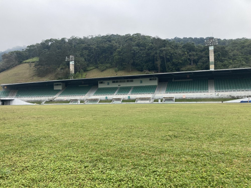 Estádio do Sesi não recebe jogos de futebol profissional desde 2019. Foto: Emerson Luis 